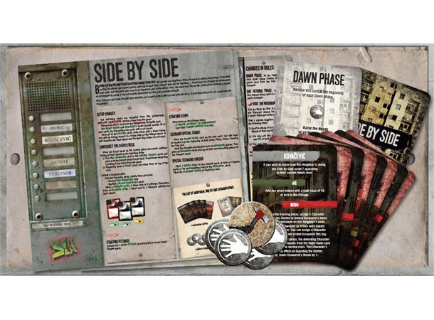 This War of Mine Tales From Ruined City Utvidelse This War of Mine Board Game