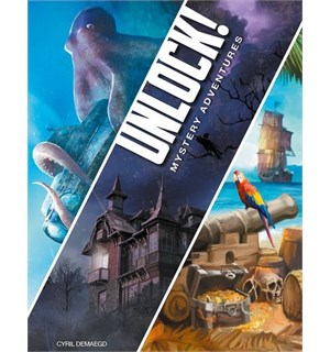 Unlock 2 Mystery Adventures - Engelsk Inneholder 3 forskjellige scenarioer 