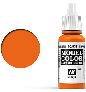 Vallejo Akryl Model Color Clear Orange Tilsvarer X-26 
