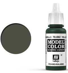 Vallejo Model Color Yellow Olive 17ml Tilsvarer 4309AP | XF-13