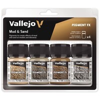 Vallejo Pigment Set Mud & Sand 