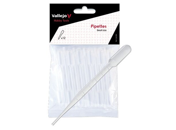 Vallejo Pipettes/Pipetter (3ml) - 8 stk Dråpeteller 