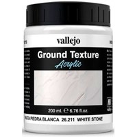 Vallejo Texture White Stone 200ml Ground Texture Acrylic
