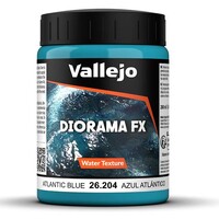 Vallejo Water Textur Atlantic Blue 200ml Water Texture Acrylic