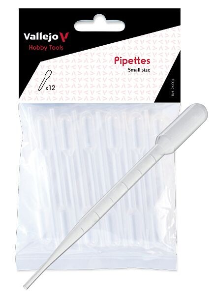 Vallejo Pipettes/Pipetter (3ml) - 8 stk Dråpeteller