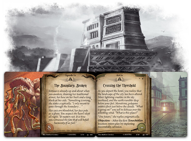 Arkham Horror TCG Boundary Beyond Exp Utvidelse til Arkham Horror Card Game 