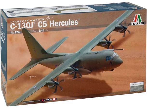 C-130J C5 Hercules Italeri 1:48 Byggesett