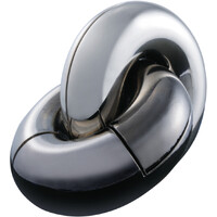 Cast Puzzle 4/6 Donut Hjärngympa metall Svårighetsgrad 4/6