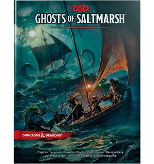 D&D Adventure Ghosts of Saltmarsh Dungeons & Dragons Scenario Level 1-12 