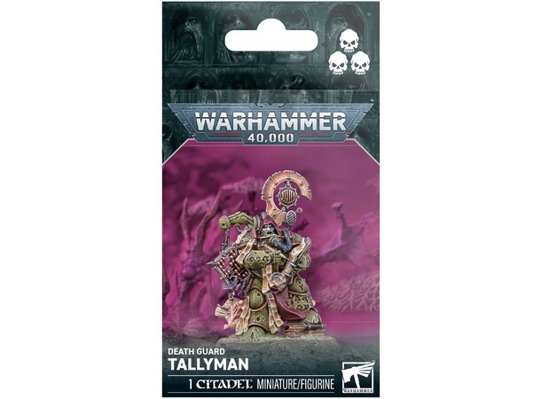 Death Guard Scribbus Wretch The Tallyman Warhammer 40K 