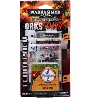 Dice Masters 40K Orks Waaagh Warhammer 40K Team Pack 