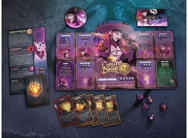 Dice Throne Season 2 Battle Box 3 Cursed Pirate vs Artificer 