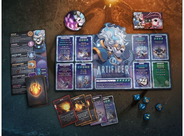 Dice Throne Season 2 Battle Box 3 Cursed Pirate vs Artificer 