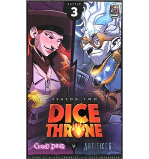 Dice Throne Season 2 Battle Box 3 Cursed Pirate vs Artificer 