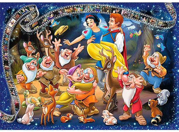Disney Snow White 1000 biter Puslespill Ravensburger Puzzle