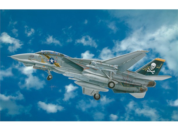 F-14 A Tomcat Italeri 1:48 Byggesett