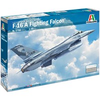 F-16 A Fighting Falcon 31,5 cm Italeri 1:48 Byggesett