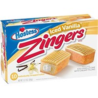 Hostess Iced Vanilla Zingers (10 stk) 