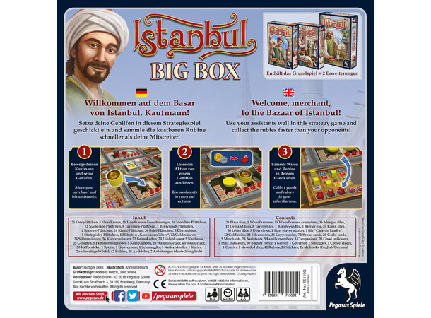 Istanbul BIG BOX Brädspel 