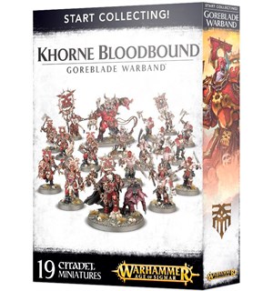 Khorne Bloodbound Goreblade Warband Warhammer Age of Sigmar 