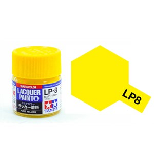 Lakkmaling LP-8 Pure Yellow Tamiya 82108 - 10ml 