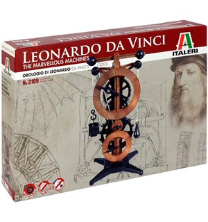Leonardo Da Vinci Clock Italeri Byggesett 