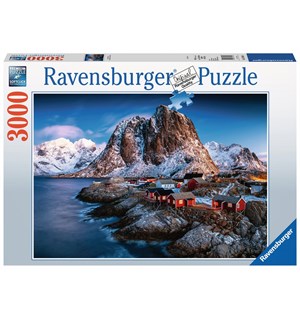 Lofoten Norway 3000 biter Puslespill Ravensburger Puzzle 