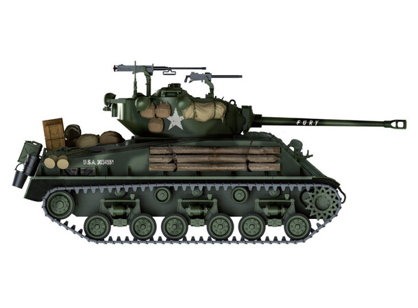M4A3E8 Sherman Fury Italeri 1:35 Byggesett 