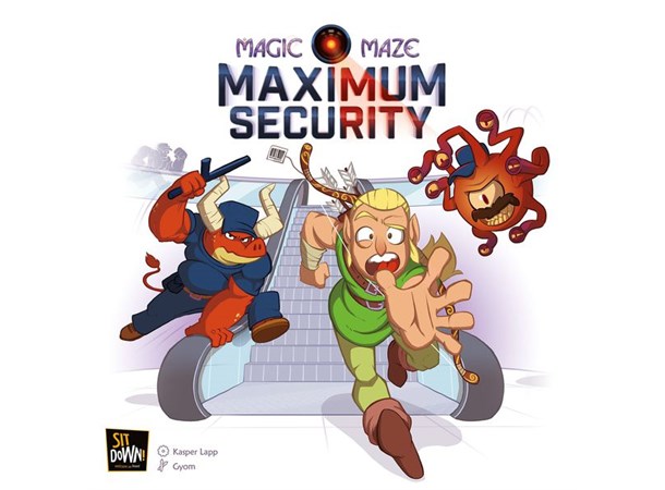Magic Maze Maximum Security Expansion Utvidelse til Magic Maze