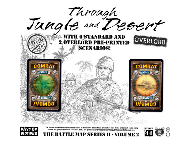 Memoir 44 Through Desert & Jungle Exp Expansion till Memoir 44 