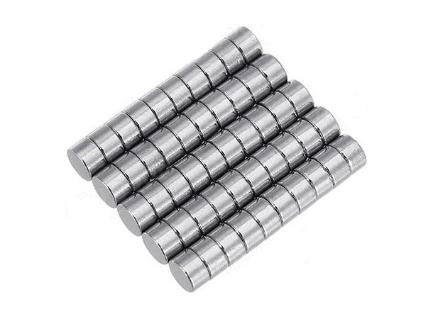 Neodymium Magnet 3x2mm 50 stk Runde Rare Earth magneter