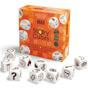Rorys Story Cubes MAX (større terninger) Mer enn 10 millioner kombinasjoner 