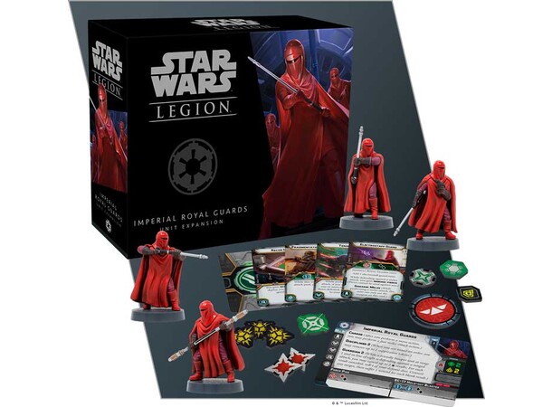 Star Wars Legion Imperial Royal Guards Expansion till Star Wars Legion 