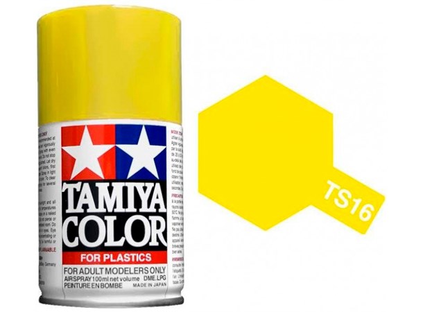 Tamiya Airspray TS-16 Yellow Tamiya 85016 - 100ml