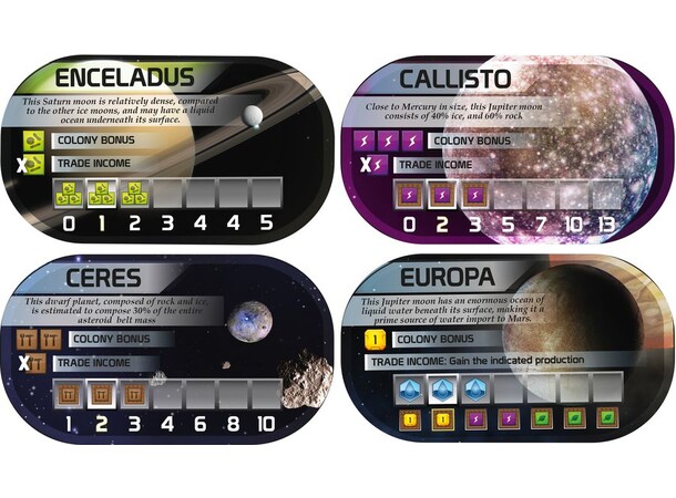 Terraforming Mars Colonies Exp - Engelsk Utvidelse / Expansion 