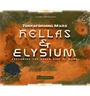 Terraforming Mars Hellas Elysium Engelsk Utvidelse til Terraforming Mars 