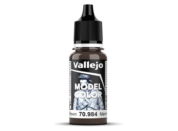 Vallejo Model Color Flat Brown 17ml 