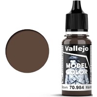 Vallejo Model Color Flat Brown 17ml 