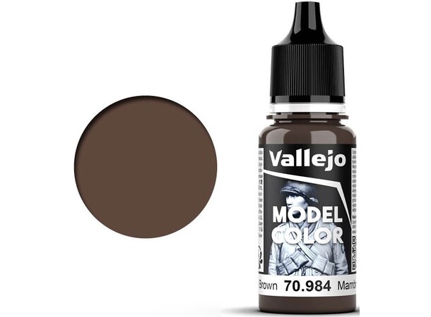 Vallejo Model Color Flat Brown 17ml 