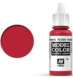 Vallejo Model Color Transp. Red 17ml