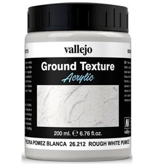 Vallejo Texture White Pumice 200 ml Ground Texture Acrylic - Resinpasta 