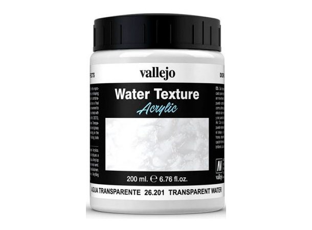 Vallejo Water Transparent Water 200ml Water Texture Acrylic