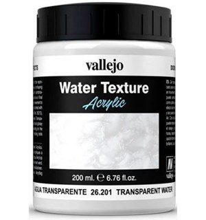 Vallejo Water Transparent Water 200ml Water Texture Acrylic 