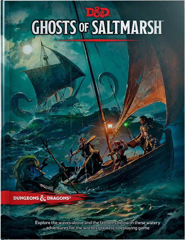 D&D Adventure Ghosts of Saltmarsh Dungeons & Dragons Scenario Level 1-12