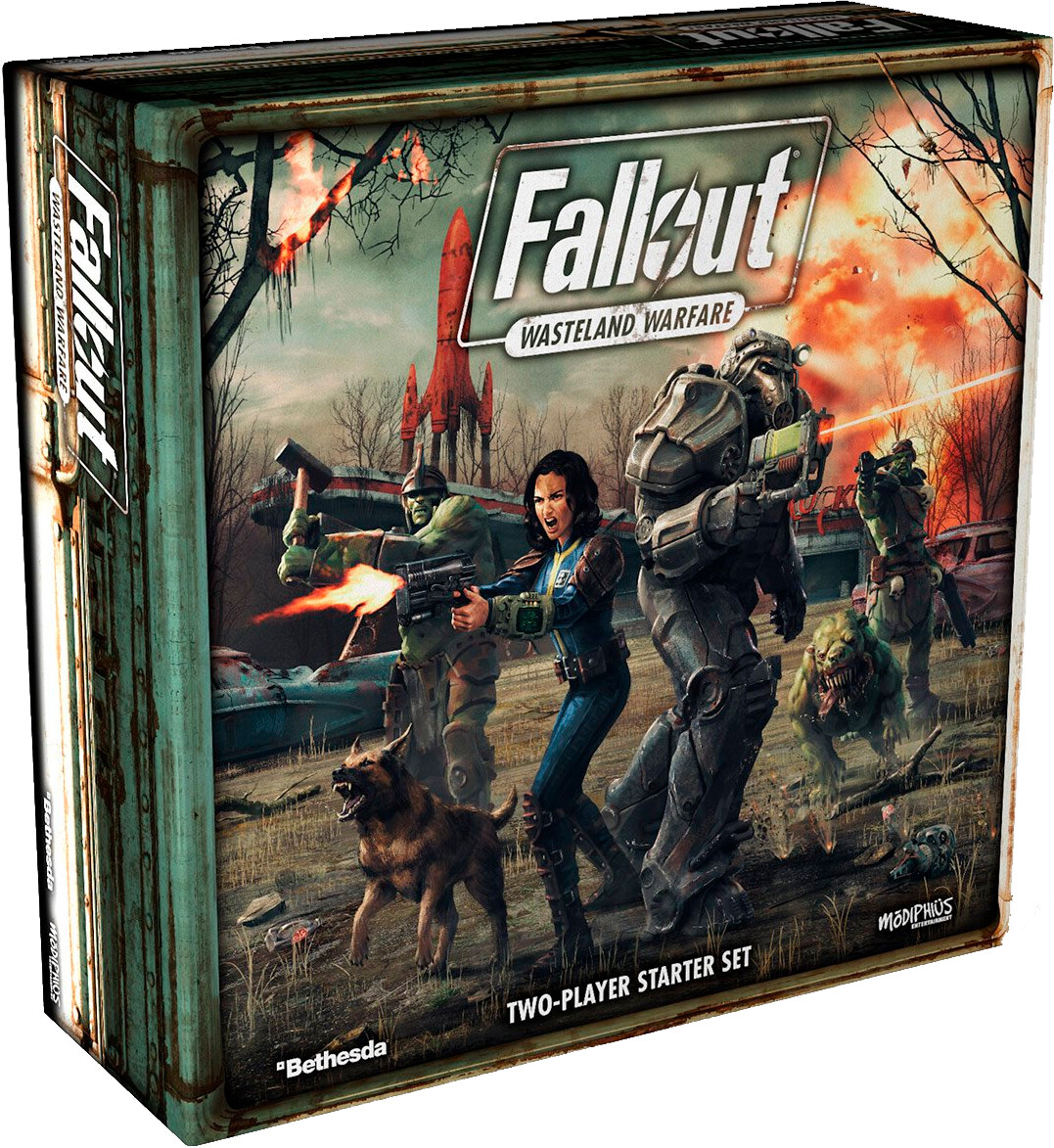 Fallout Wasteland Warfare Brettspill Hovedspill - Startsett for 2 spillere