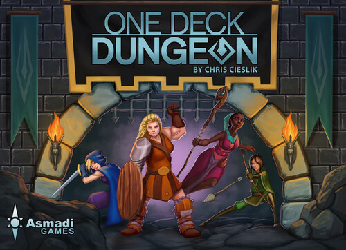 One Deck Dungeon Kortspill Versjon 1.5