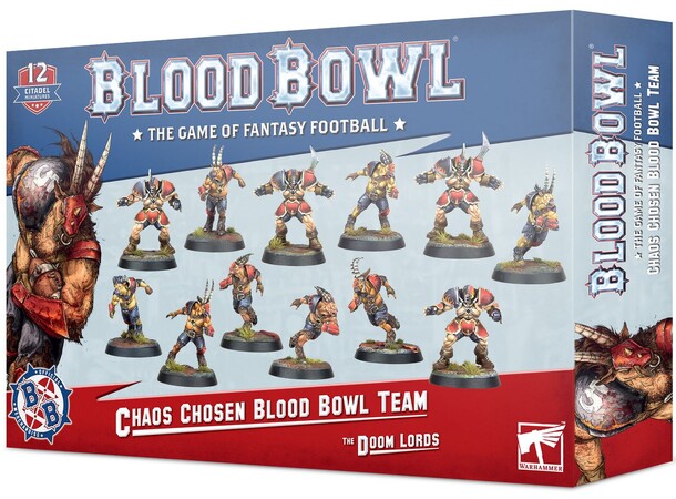 Blood Bowl Team The Doom Lords Chaos Chosen Blood Bowl Team 