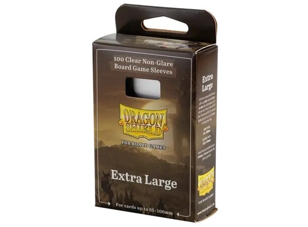 Brettspill Kortbeskyttere 100stk 65x100 Extra Large 