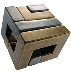 Cast Puzzle 4/6 Coil Hjernetrim i metall Vanskelighetsgrad 4/6