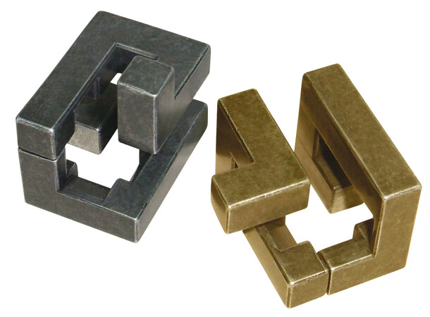 Cast Puzzle 4/6 Coil Hjernetrim i metall Vanskelighetsgrad 4/6 